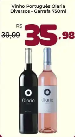 Unicompra Vinho Português Olaria Diversos - Garrafa 750ml oferta