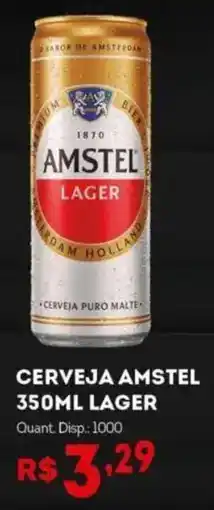 Bistek Supermercados Cerveja amstel lager oferta