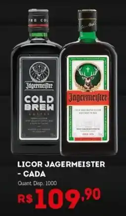 Bistek Supermercados Licor jagermeister oferta