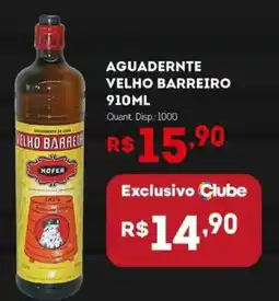 Bistek Supermercados Aguardente velho barreiro oferta