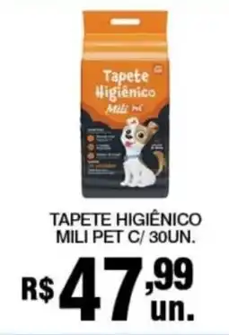 Alvorada Supermercados Tapete higiênico mili pet oferta