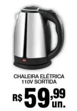 Alvorada Supermercados chaleira elétrica 110v sortida oferta