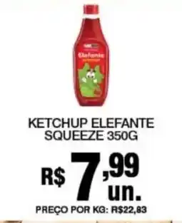 Alvorada Supermercados Ketchup elefante squeeze oferta