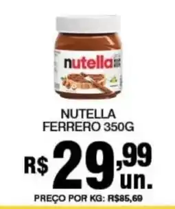 Alvorada Supermercados Nutella ferrero oferta