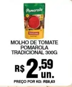 Alvorada Supermercados molho de tomate pomarola tradicional oferta