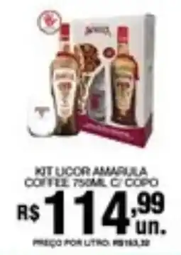 Alvorada Supermercados Kit licor amarula coffee oferta