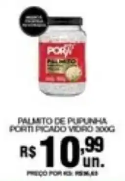 Alvorada Supermercados Palmito de pupunha porti picado vidro oferta