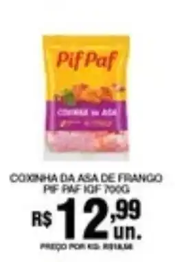 Alvorada Supermercados Coxinha da asa de frango oferta