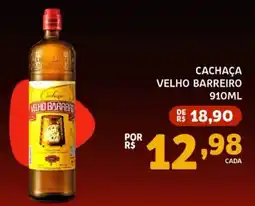 Bergamais Supermercados Cachaça velho barreiro oferta