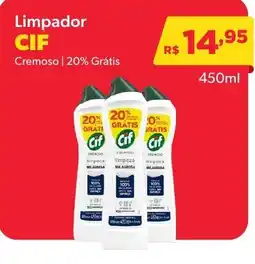 Big Bom Supermercados Limpador cif cremoso oferta