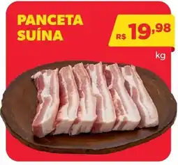Big Bom Supermercados Panceta suína oferta