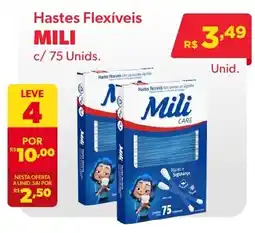 Big Bom Supermercados Hastes flexíveis mili oferta
