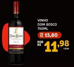 Bergamais Supermercados Vinho dom bosco suave oferta
