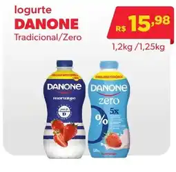 Big Bom Supermercados logurte danone tradicional/zero oferta