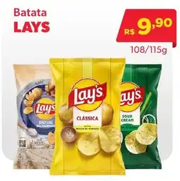 Big Bom Supermercados Batata lays oferta