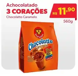 Big Bom Supermercados Achocolatado 3 corações oferta