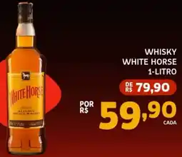 Bergamais Supermercados Whisky white horse oferta