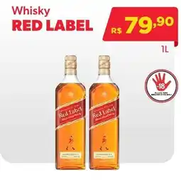 Big Bom Supermercados Whisky red label oferta
