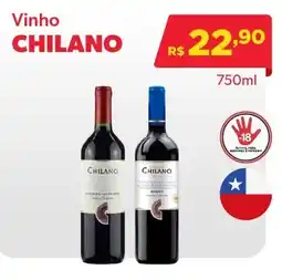 Big Bom Supermercados Vinho chilano oferta