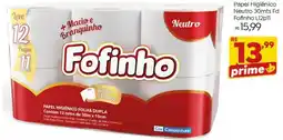 Brasão Supermercados Papel Higiênico Neutro Fofinho oferta