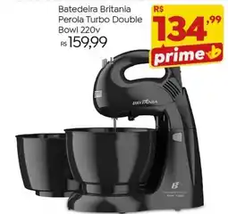 Brasão Supermercados Batedeira britania perola turbo double bowl oferta