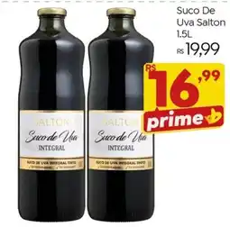 Brasão Supermercados Suco de Uva Integral oferta