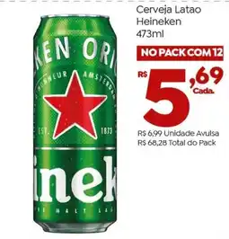 Brasão Supermercados Cerveja Latao Heineken oferta