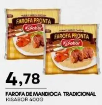 Mercadão Atacadista Farofa de mandioca tradicional oferta