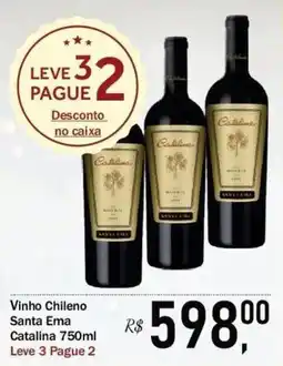 Festval Vinho Chileno Santa Ema Catalina oferta