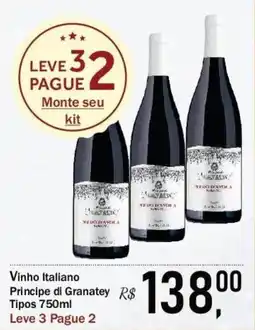 Festval Vinho Italiano Principe di Granatey oferta