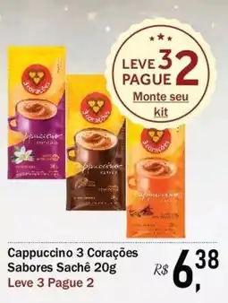 Festval Cappuccino 3 Corações oferta