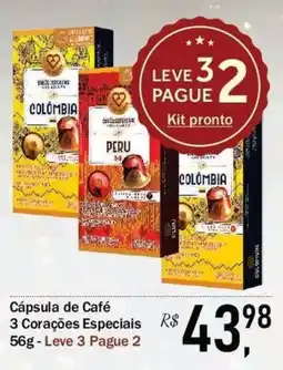 Festval Cápsula de Café 3 Corações Especiais oferta