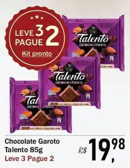Festval Chocolate Garoto Talento oferta