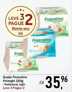 Festval Queijo Frescatino - Tradicional, Light oferta