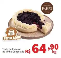 Macromix Atacado Torta de Abacaxi ao Vinho Congelada oferta
