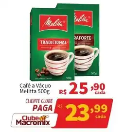 Macromix Atacado Café a Vácuo Melitta oferta