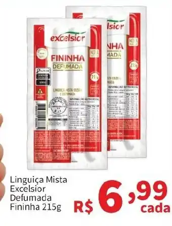 Macromix Atacado Linguiça Mista Excelsior Defumada Fininha oferta