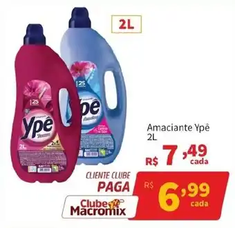 Macromix Atacado Amaciantes ypê oferta