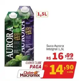Macromix Atacado Suco aurora integral oferta