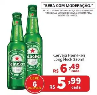 Macromix Atacado Cerveja Heineken Long Neck oferta