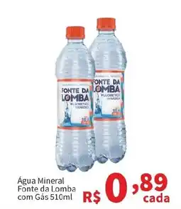 Macromix Atacado Água Mineral Fonte da Lomba com Gás oferta