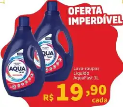 Macromix Atacado Lava-roupas liquido aquafast oferta