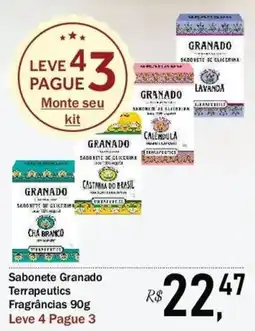 Festval Sabonete Granado Terrapeutics oferta
