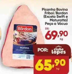 Lopes Supermercados Piccanha bovina fribol bordon oferta