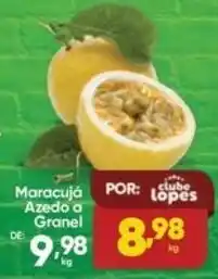 Lopes Supermercados Maracujá Azedo a Granel oferta