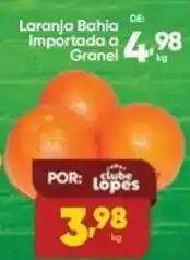Lopes Supermercados Laranja bahia importada a granel oferta