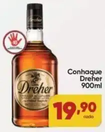 Lopes Supermercados Conhaque dreher oferta