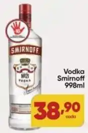 Lopes Supermercados Vodka smirnoff oferta