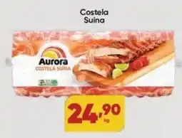 Lopes Supermercados Costela Suína oferta