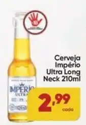 Lopes Supermercados Cerveja Império Ultra Long Neck oferta